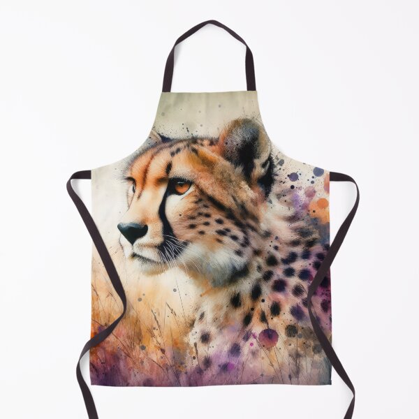 Item preview, Cheetah Portrait with Artistic Flair designed and sold by IZiets.
