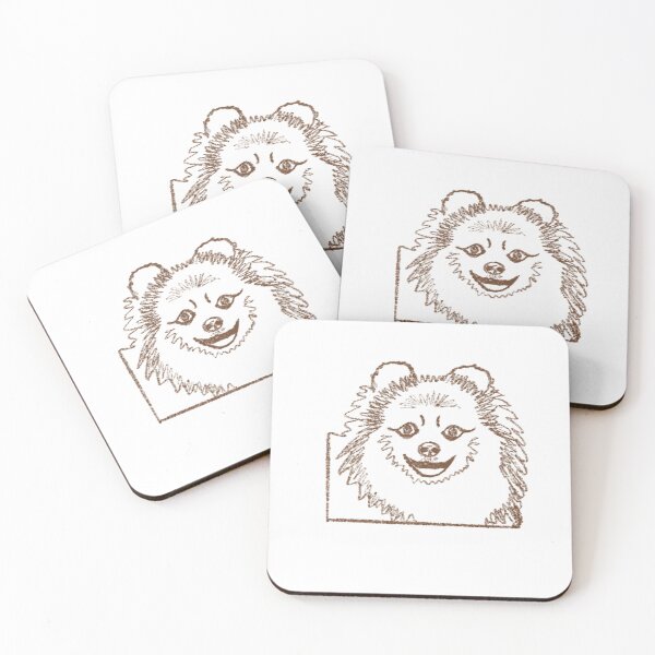 Item preview, Pomeranian Dog designed and sold by PeachyPrint18.
