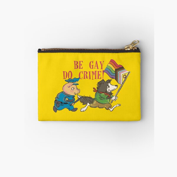 Item preview, be gay do crime! (queer) designed and sold by remerasnerdas.