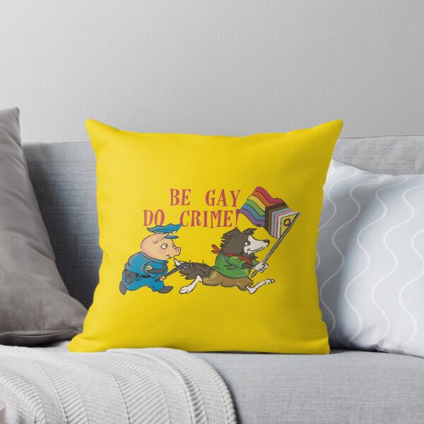 Item preview, be gay do crime! (queer) designed and sold by remerasnerdas.