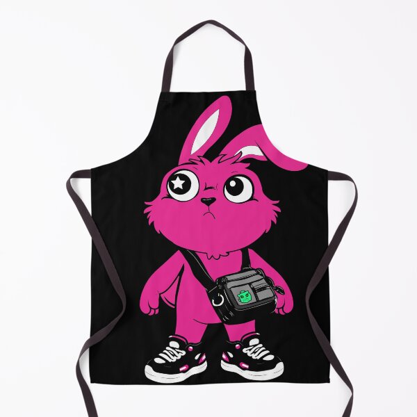 Item preview, Buns Unbothered — Streetwear Cartoon Bunny Character Sticker designed and sold by MaehwaBloom.