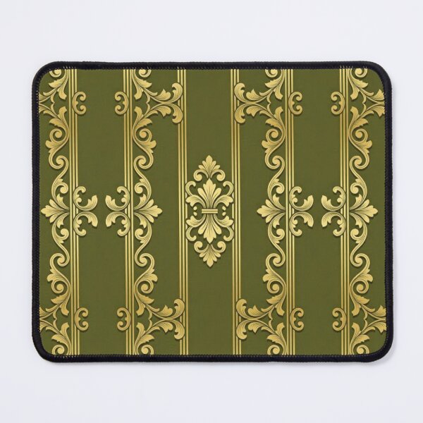 Item preview, Olive Striped Gold Baroque designed and sold by DesignsByPrnces.