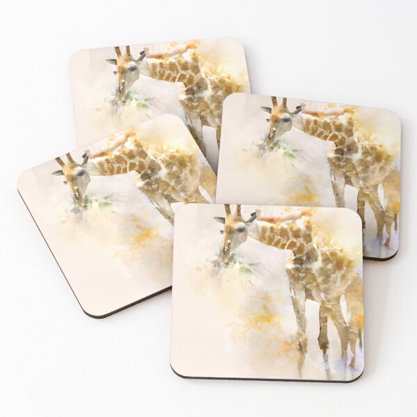Item preview, Giraffe in a Dreamy Watercolor designed and sold by IZiets.
