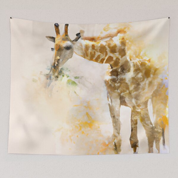 Item preview, Giraffe in a Dreamy Watercolor designed and sold by IZiets.