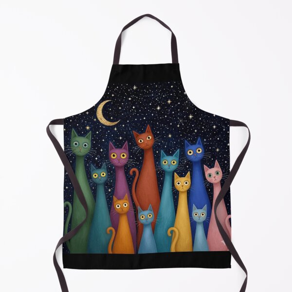 Item preview, "The Great Feline Conclave Under the Midnight Moon" designed and sold by Opps-diseño.