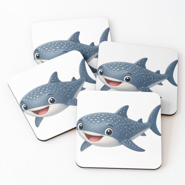 Item preview, Cute Cartoon Whale Shark - Friendly Ocean Giant Illustration designed and sold by ToonyTeez.
