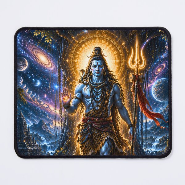 Item preview, Guru Poornima Series – Cosmic Dakshinamurthy Divine Wisdom Wall Art designed and sold by Homyar.