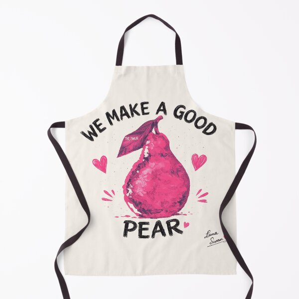 Item preview, WE MAKE A GOOD PEAR | Pink Pear Design | Cute Romantic Fruit Art designed and sold by BlueberrySwan.