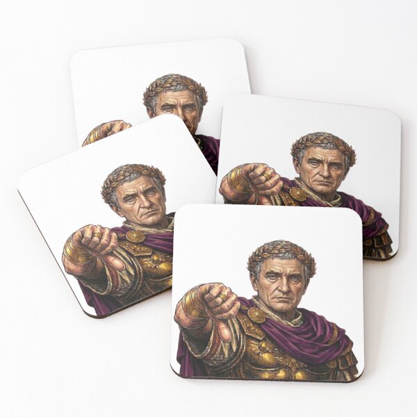 Item preview, Roman Emperor Thumbs Down-Classic Historical Judgment designed and sold by Northern Glow Art.