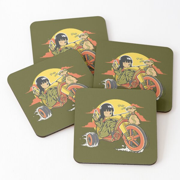 Item preview, Retro Chibi Anime Girl Riding Tricycle Vector designed and sold by Creatby7030.