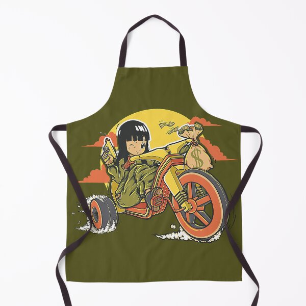 Item preview, Retro Chibi Anime Girl Riding Tricycle Vector designed and sold by Creatby7030.