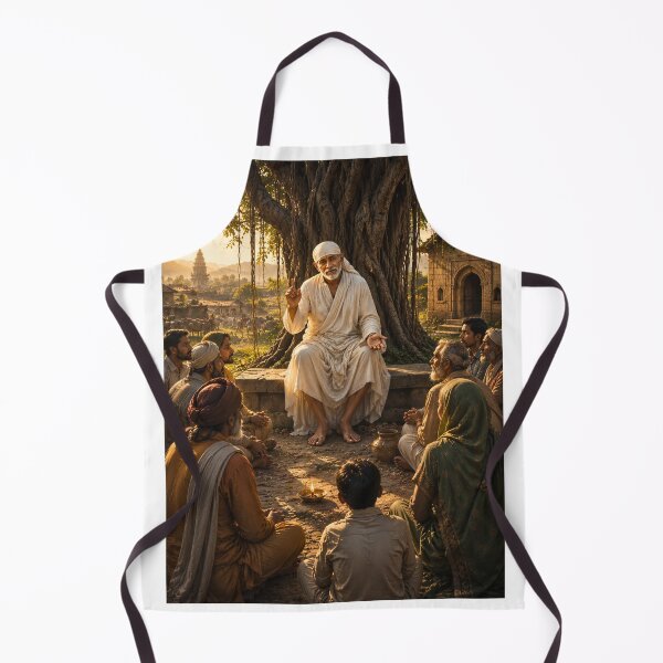 Item preview, Guru Poornima Series – Sai Baba Teaching Divine Wisdom Wall Art designed and sold by Homyar.