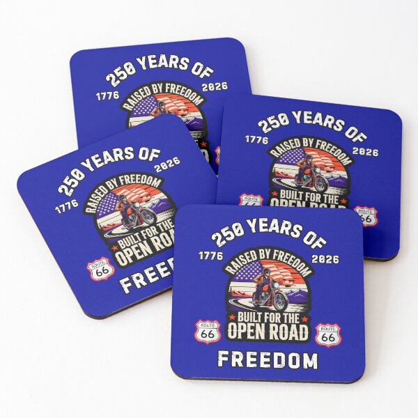 Item preview, Route 66 250 Years Of Freedom       designed and sold by WoodburyLake.