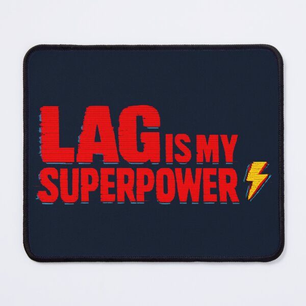 Item preview, Lag Is My Superpower - Retro Gaming T-Shirt Design designed and sold by PixelThumbPrint.