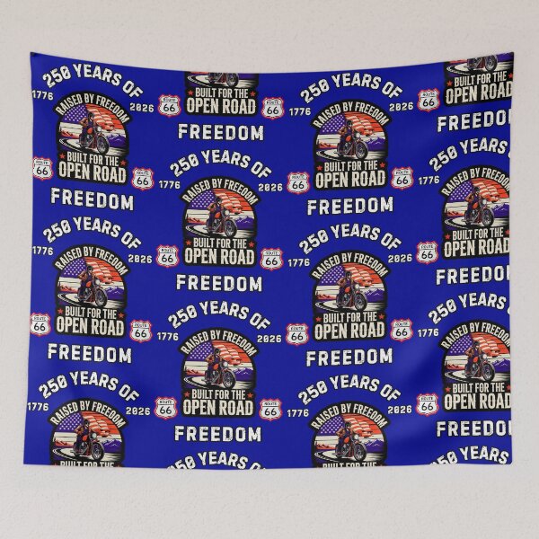 Item preview, Route 66 250 Years Of Freedom       designed and sold by WoodburyLake.