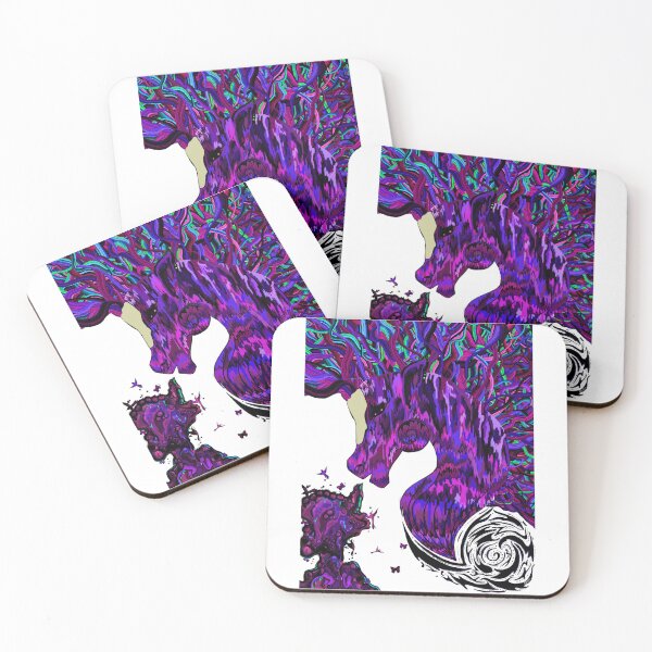 Item preview, CosmicHorse (purple) designed and sold by Whimsicalwakko's.