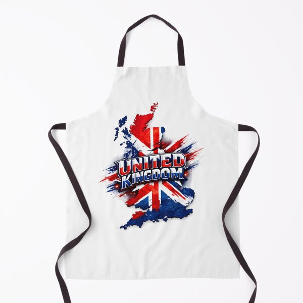 Item preview, United Kingdom Flag Map designed and sold by darkan1.