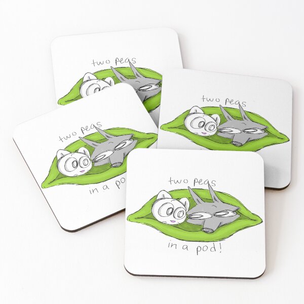 Item preview, Two Peas in a Pod designed and sold by alexcreatesart.