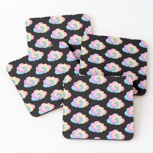 Item preview, Pastel Rainbow Tie-Dye Cloud designed and sold by jgvisualarts.