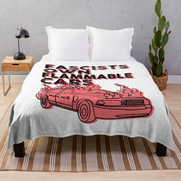 Item preview, fascists own flammable cars (antifa) designed and sold by remerasnerdas.