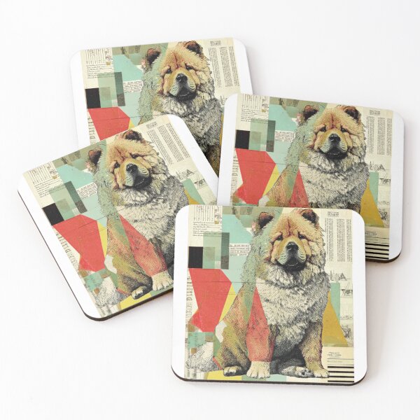 Item preview, Collage Chow chow puppy dog designed and sold by MendaciousMina.