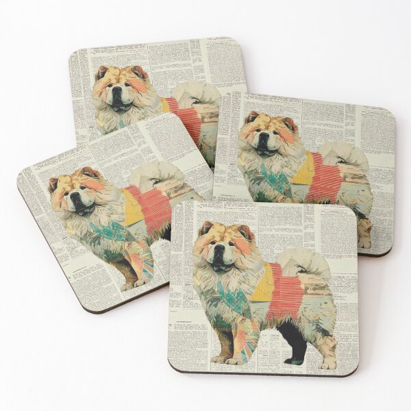 Item preview, Collage Chow chow puppy dog designed and sold by MendaciousMina.