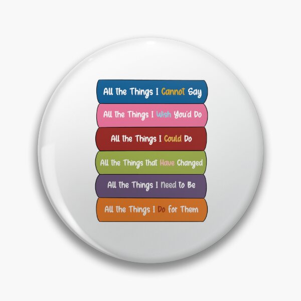 Item preview, All the Things series bookstack designed and sold by sabswriting.