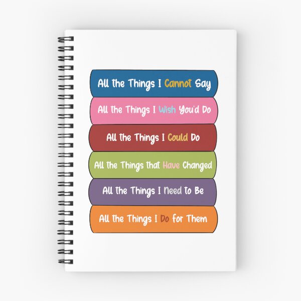 Item preview, All the Things series bookstack designed and sold by sabswriting.