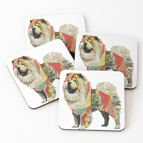 Item preview, Collage Chow chow puppy dog designed and sold by MendaciousMina.