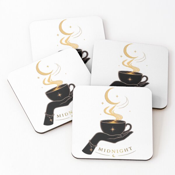 Item preview, Midnight Magic:Celestial Coffee and Moonlit Ritual designed and sold by Northern Glow Art.