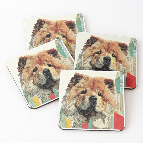 Item preview, Collage Chow chow puppy dog designed and sold by MendaciousMina.