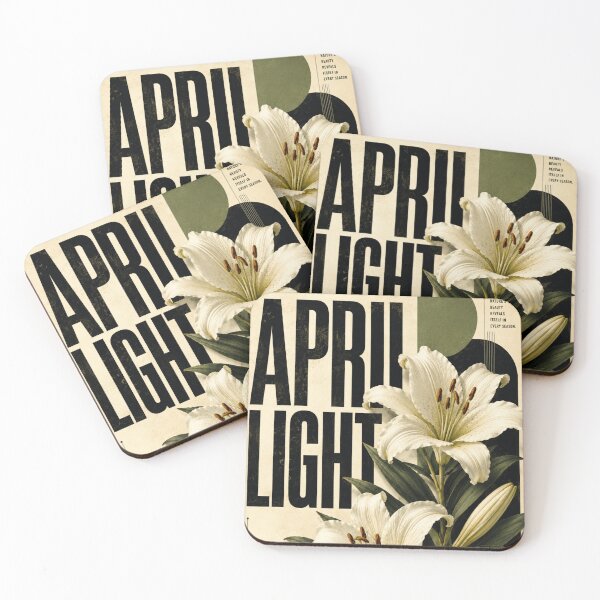 Item preview, April Light – Vintage Lily Botanical Poster | Elegant Floral Editorial Wall Art designed and sold by Watchyyy.