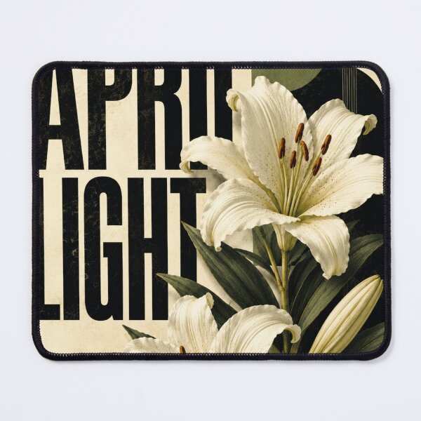 Item preview, April Light – Vintage Lily Botanical Poster | Elegant Floral Editorial Wall Art designed and sold by Watchyyy.
