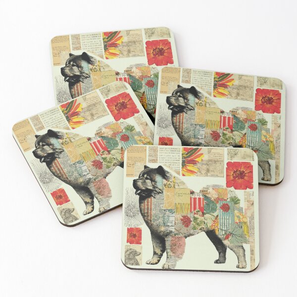 Item preview, Collage Chow chow puppy dog designed and sold by MendaciousMina.