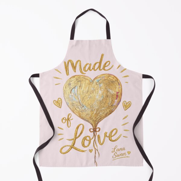 Item preview, MADE OF LOVE | Golden Balloon Design | Romantic Glam Aesthetic designed and sold by BlueberrySwan.