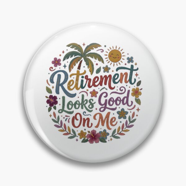 Item preview, Retirement Looks Good On Me Floral Tropical Women designed and sold by 519xdesign.