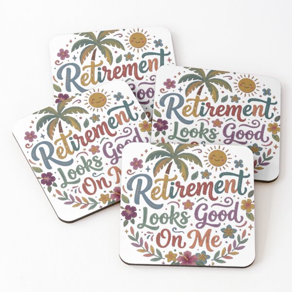 Item preview, Retirement Looks Good On Me Floral Tropical Women designed and sold by 519xdesign.