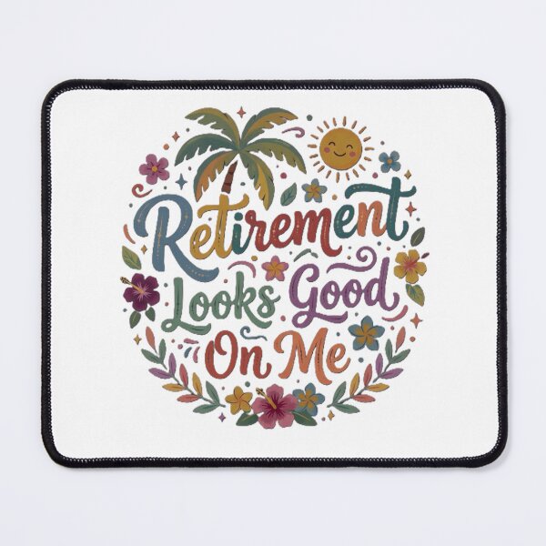 Item preview, Retirement Looks Good On Me Floral Tropical Women designed and sold by 519xdesign.