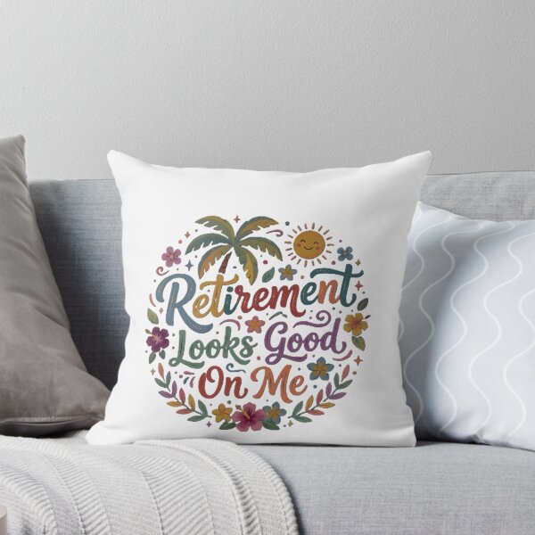 Item preview, Retirement Looks Good On Me Floral Tropical Women designed and sold by 519xdesign.