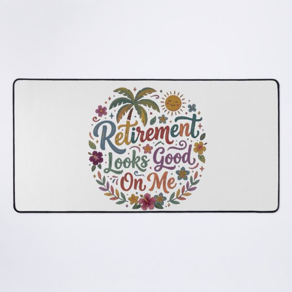 Item preview, Retirement Looks Good On Me Floral Tropical Women designed and sold by 519xdesign.