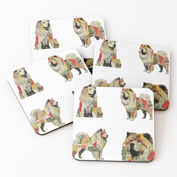 Item preview, Mini Collage Chow chow puppy dog sticker pack designed and sold by MendaciousMina.
