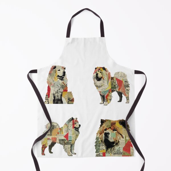 Item preview, Mini Collage Chow chow puppy dog sticker pack designed and sold by MendaciousMina.