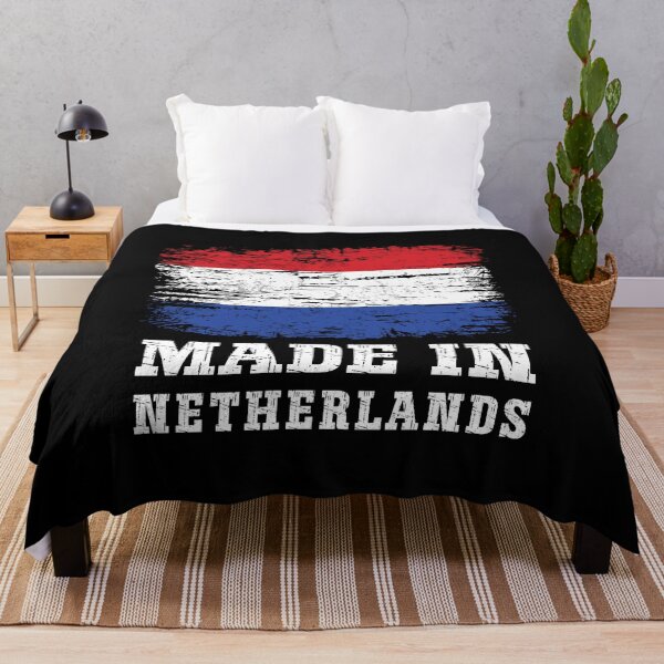 Item preview, Vintage Made in Netherlands Distressed Flag designed and sold by Dmetalx Art Apparel.