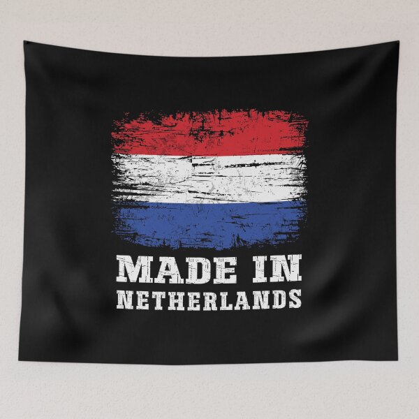 Item preview, Vintage Made in Netherlands Distressed Flag designed and sold by Dmetalx Art Apparel.