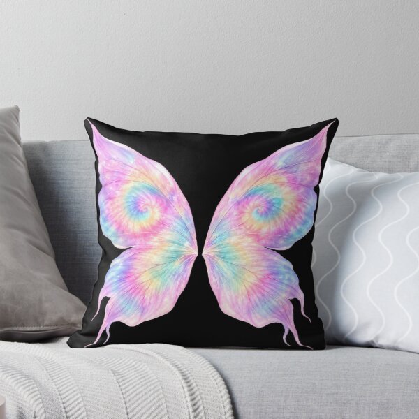 Item preview, Pastel Rainbow Tie-Dye Butterfly Wings designed and sold by jgvisualarts.