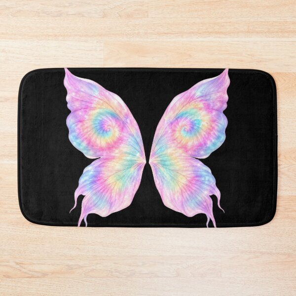Item preview, Pastel Rainbow Tie-Dye Butterfly Wings designed and sold by jgvisualarts.