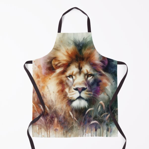 Item preview, Lion in a Watercolor Field designed and sold by IZiets.