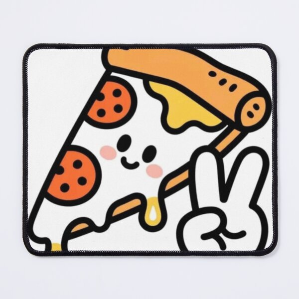 Item preview, Peace pizza designed and sold by Inkabbmate.