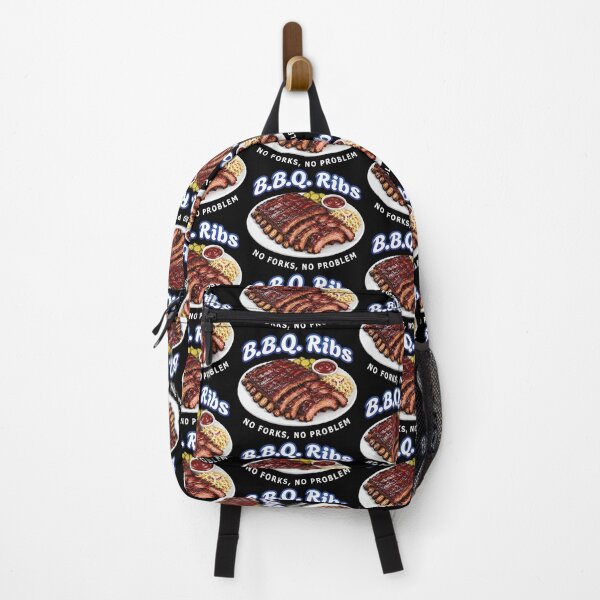 Item preview, BBQ Ribs Classic Barbecue Foodie Design - No Forks No Problem designed and sold by merchxwear.