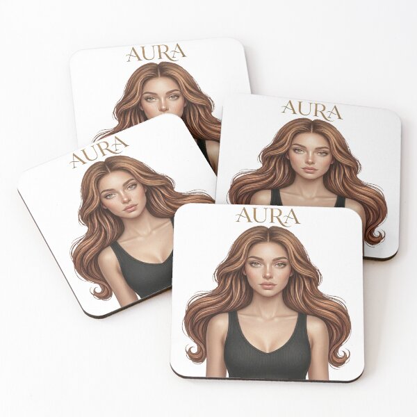 Item preview, Aura: Elegant Portrait of a Beautiful Woman designed and sold by Northern Glow Art.